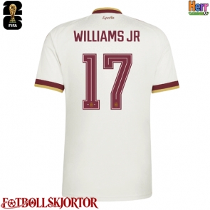 Spanien Nico Williams #17 Bortatröja VM 2026 Kortärmad
